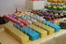 Rainbow Cake pops