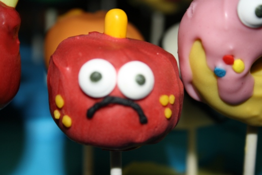 Moshi Monster Cake pops